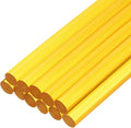 uxcell Mini Hot Glue Sticks for Glue Gun 7mm x 100mm Transparent Yellow 12pcs by uxcell