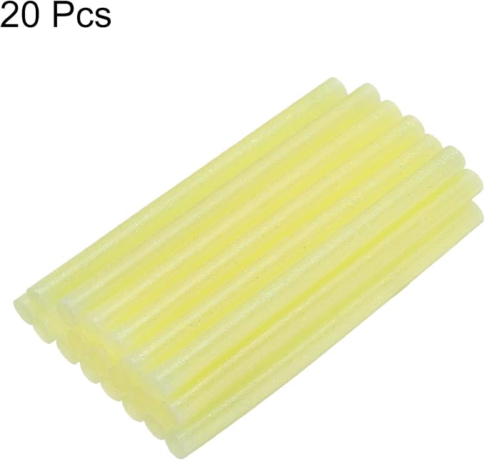 uxcell 20pcs Hot Glue Sticks for Glue Gun 7mm/0.28-inch x 4-inch Mini Hot Melt - Image 3