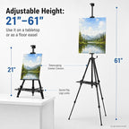RRFTOK 21-61 Inch Adjustable Art Easel Stand - Image 3
