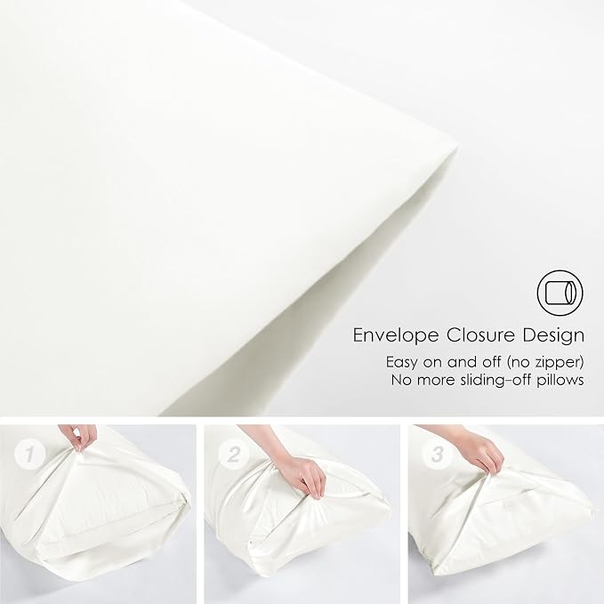 Love's cabin Queen Comforter Set Ivory, 7 Pieces Queen Bed in a Bag, All Season - Image 6