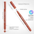KEMYR 10 Micro Fine liner Drawing Art Pens Calligraphy Pens: 0.05mm-1.0mm Size - Image 3