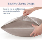 BEDELITE Satin Pillowcase for Hair and Skin, Super Soft and Cooling Similar to - Image 6