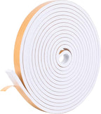 Kikerike Self Adhesive Foam Tape Weatherstrip 1/2in x 1/4in x 8.5Ft High by Kikerike