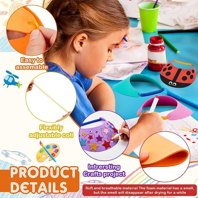 Outus 23 Pcs Assorted Craft Decorations - Image 3