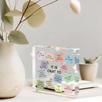 Note to Self Motivational Decor, "It's Okay..." Inspirational Desk Accessories - Image 6
