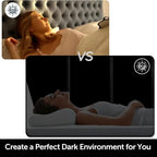HIDBEA Mirror Blackout Window Film, 100% Light Blocking Room Darkening Window - Image 6