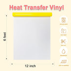 Yellow Puff Vinyl Heat Transfer 12Inch x 6Ft, Puff Htv - Image 3