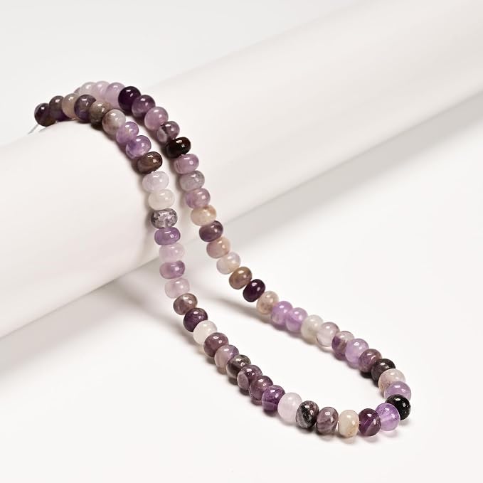 ICAI 4x6mm Natural Rondelle Beads – Loose Gemstone Spacers - Image 4