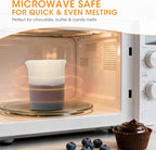 Aieve 6 Pcs Silicone Chocolate Melting Cups, Reusable Measuring Cups - Image 5