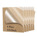 6 Pieces12x12 Plexiglass Sheet, 1/8”Thick Clear Acrylic Sheet, by Lesnlok