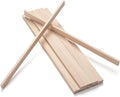 Wood Strips Slats for Wall, Wooden Dowels Wooden Sticks for Crafts 1/4" ×3/4" × by Coowayze