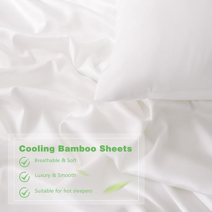 Homiest Cooling Body Pillow Case, 100% Rayon Derived from Bamboo Body Pillow - Image 4