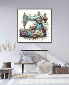Flower Stamped Cross Stitch Kits - Image 4