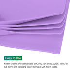 MECCANIXITY EVA Foam Sheets Light Purple 35.4 Inch x 19.7 Inch 2mm Thick Crafts - Image 3