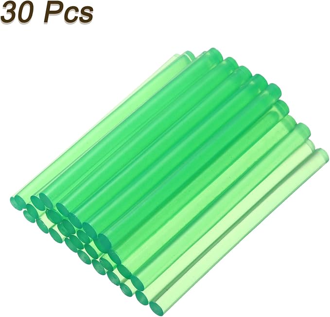 uxcell 30pcs 7mm x 100mm Mini Hot Glue Sticks - Image 3