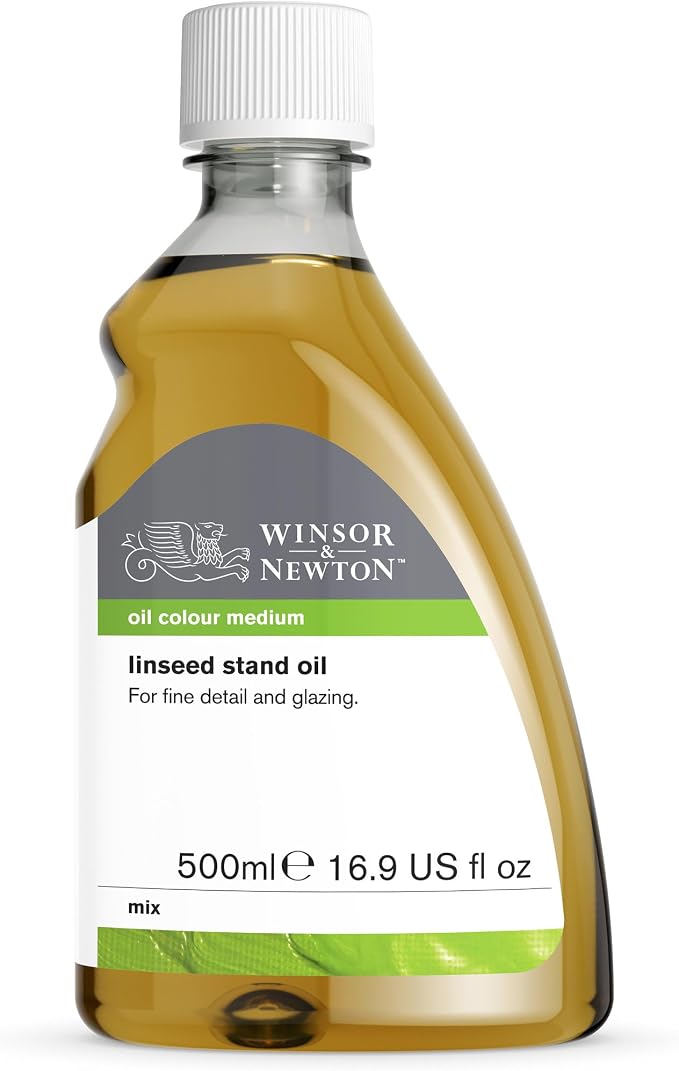 Winsor & Newton Linseed Stand Oil, 500ml Bottle - Image 9