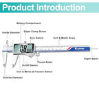 Kynup Digital Caliper Measuring Tool, Vernier Dial Caliper Digital Outside - Image 7