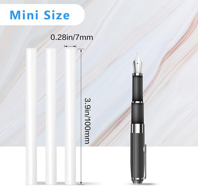 Manarty White Hot Glue Sticks, Adhesive EVA Glue Sticks - Image 2