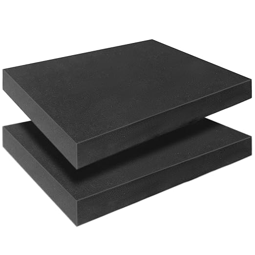 Black Polyurethane Foam Inserts by YIENFBEV