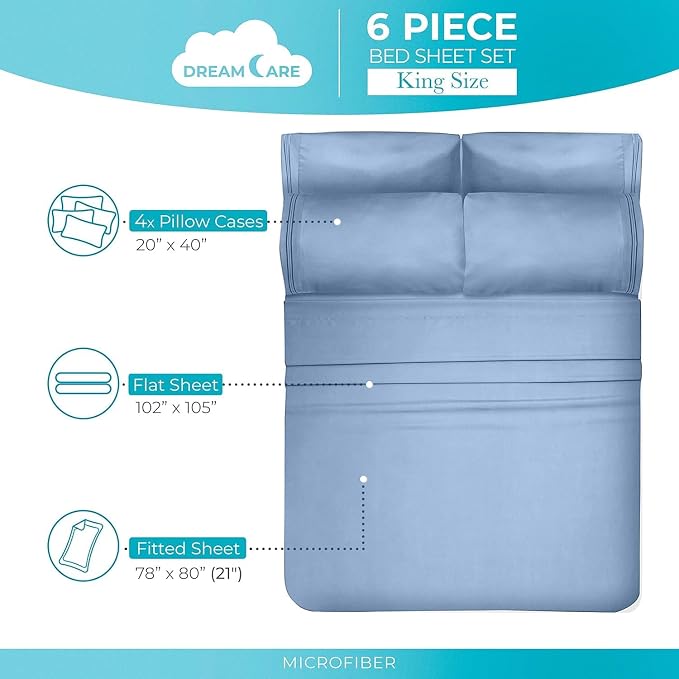 DREAMCARE Full Size Sheets - Image 4