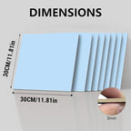 8 Pack Pre-Painted Colored Plywood Sheets, DIY Crafts, Ornaments & Models Making - Image 2