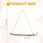MECCANIXITY 15'' Driftwood Wall Hanging, Driftwood Jewelry Hanger Decorative - Image 2