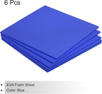 MECCANIXITY EVA Foam Sheets Blue 9.8 Inch x 9.8 Inch 5mm Thick Crafts Foam - Image 3