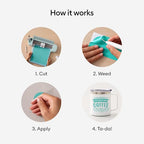 Cricut Premium Permanent Vinyl Roll, Light Blue - Image 6