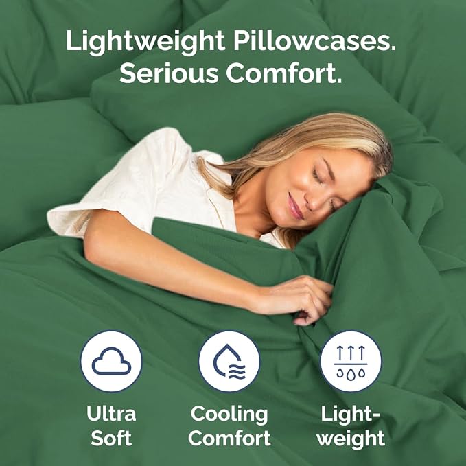 Body Pillowcases Set of 2-20x54 Long Body Pillow Case - Image 3