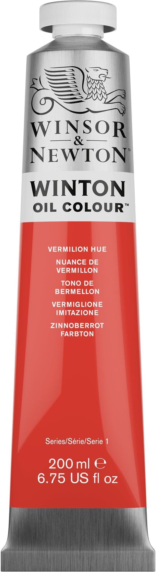 Winsor & Newton Winton Oil Color, 200ml Tube, Vermilion Hue - Image 11