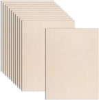 AWIZOM 12 Pack Basswood Sheets for Crafts-18 x 24 x 1/8 Inch- 3mm Thick Plywood by AWIZOM