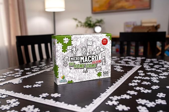 MicroMacro Jigsaw: The Home Game | 500 Piece Mystery Puzzle Game - Image 7