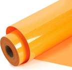 RENLITONG Yellow Orange Iron on Vinyl 12Inch by 15ft Roll HTV by RENLITONG