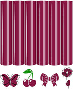 Tintnut Bungundy Color Heat Transfer Vinyl, easy cut & weed, stretch washable by Tintnut