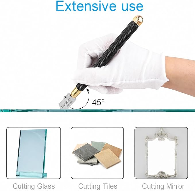 Glass Cutter 2mm-20mm, Upgrade Glass Cutting Tool - Image 7