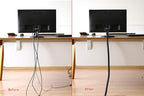 Alex Tech 25ft - 1 inch Cord Protector Wire Loom Tubing Cable Sleeve Split - Image 4