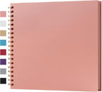 potricher 10 x 10 Inch DIY Scrapbook Album 40 Pages Hardcover Kraft Paper Scrap by potricher