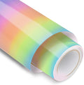 Rainbow Permanent Adhesive Vinyl Roll, Car Decals & DIY Crafts by Unknown