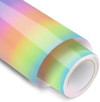Rainbow Permanent Adhesive Vinyl Roll, Car Decals & DIY Crafts by Unknown