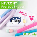 HTVRONT Green Heat Transfer Vinyl Green, Iron on Vinyl Compatible - Image 6