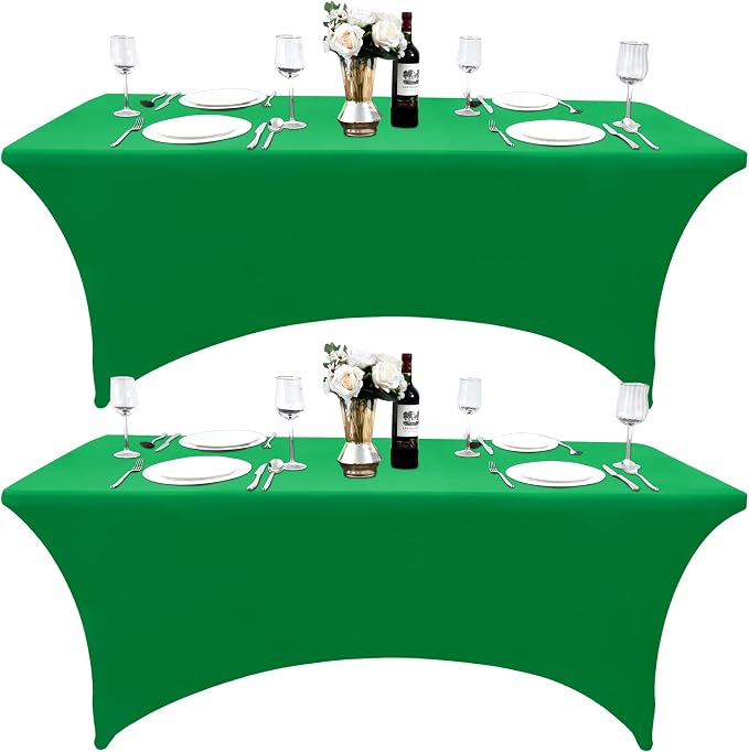 2-Pack 8ft Spandex Table Covers by Unknown