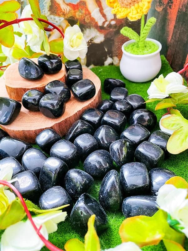 DUQGUHO Black Obsidian Natural Healing Crystals Set - Image 3