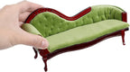 ABOOFAN 1:12 Scale Dollhouse Furniture, Victorian Miniature Couch - Image 3