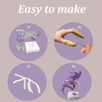 Dragon Needle Felting Kit For Beginners, Wool Felting Needles DIY Dinosaur | - Image 3