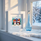 DOODLREAM Christmas Penguins DIY Punch Needle Embroidery Kit - Image 6