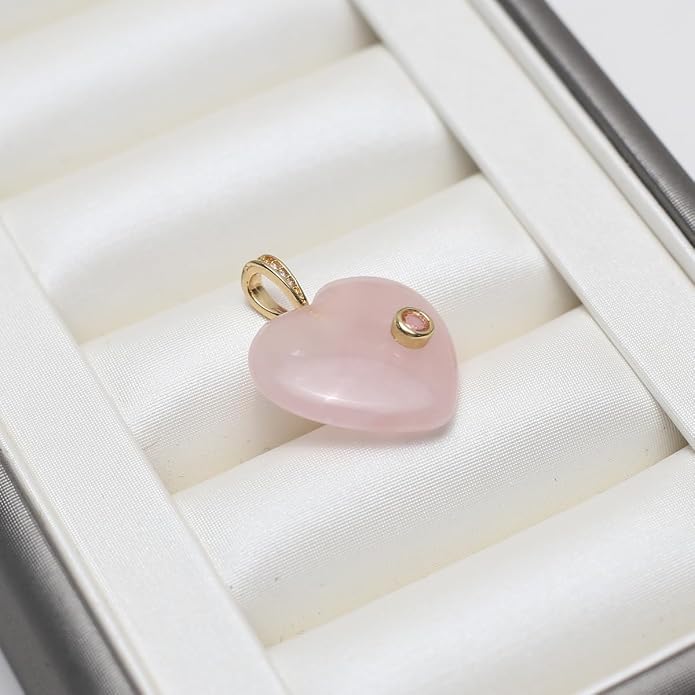 LE SKY Natural Stone Pendants Healing Crystal Gemstones - Image 6