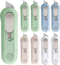 DIYSELF 8 Pack Mini Box Cutters, Safety Box Cutter, Box Opener, and Retractable by DIYSELF