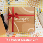 Scrapbook Kit - 80 Page Photo Album DIY Scrapbook - Holds 300+ Photos, - Image 5