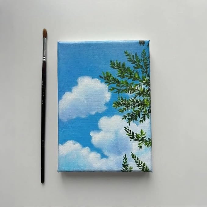 Small Canvases for Painting 5x7 inch, 82 Pack Bulk Painting Canvas Boards for - Image 2