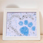 Sea Glass Art Kit, Mosaic Glass Photo Frame Set 9.5x7.5 Inch, Handcraft Style - Image 2